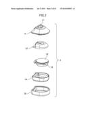 BONE CONDUCTION SPEAKER AND BONE CONDUCTION HEADPHONE DEVICE diagram and image