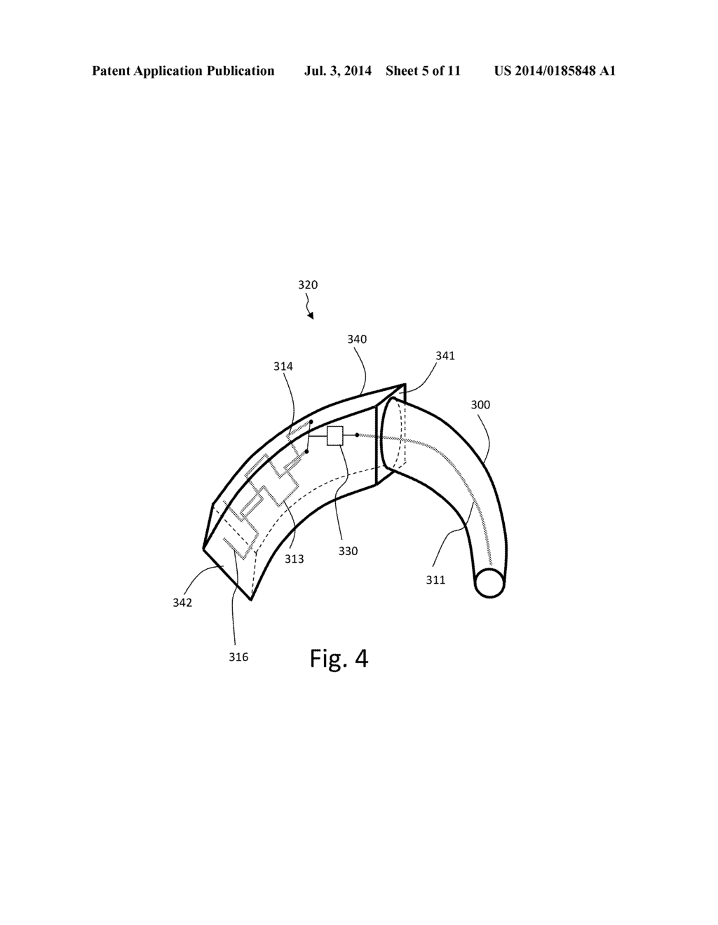 DIPOLE ANTENNA FOR A HEARING AID - diagram, schematic, and image 06