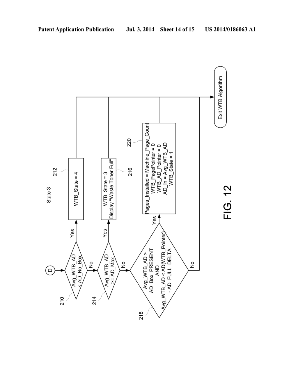 Capacitive Sensor for Sensing State of Waste Toner Box in an Imaging     Apparatus - diagram, schematic, and image 15