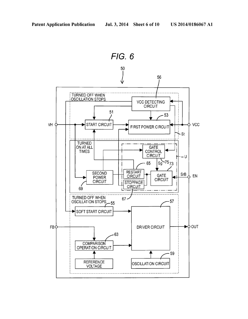 SWITCHING POWER SOURCE, POWER-SUPPLY SYSTEM AND IMAGE FORMING APPARATUS - diagram, schematic, and image 07