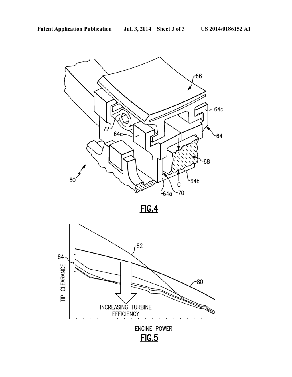 BLADE OUTER AIR SEAL SYSTEM FOR CONTROLLED TIP CLEARANCE - diagram, schematic, and image 04