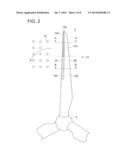 WIND TURBINE BLADE AND WIND TURBINE GENERATOR HAVIGN THE SAME diagram and image