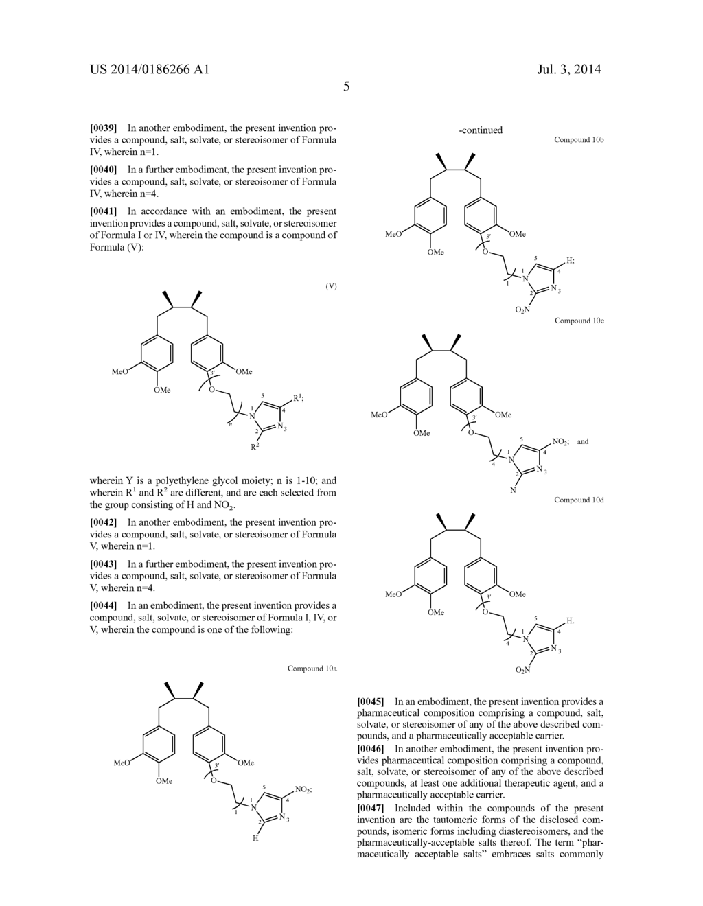 CONJUGATES OF NITROIMIDAZOLES AND THEIR USE AS CHEMOTHERAPEUTIC AGENTS - diagram, schematic, and image 19