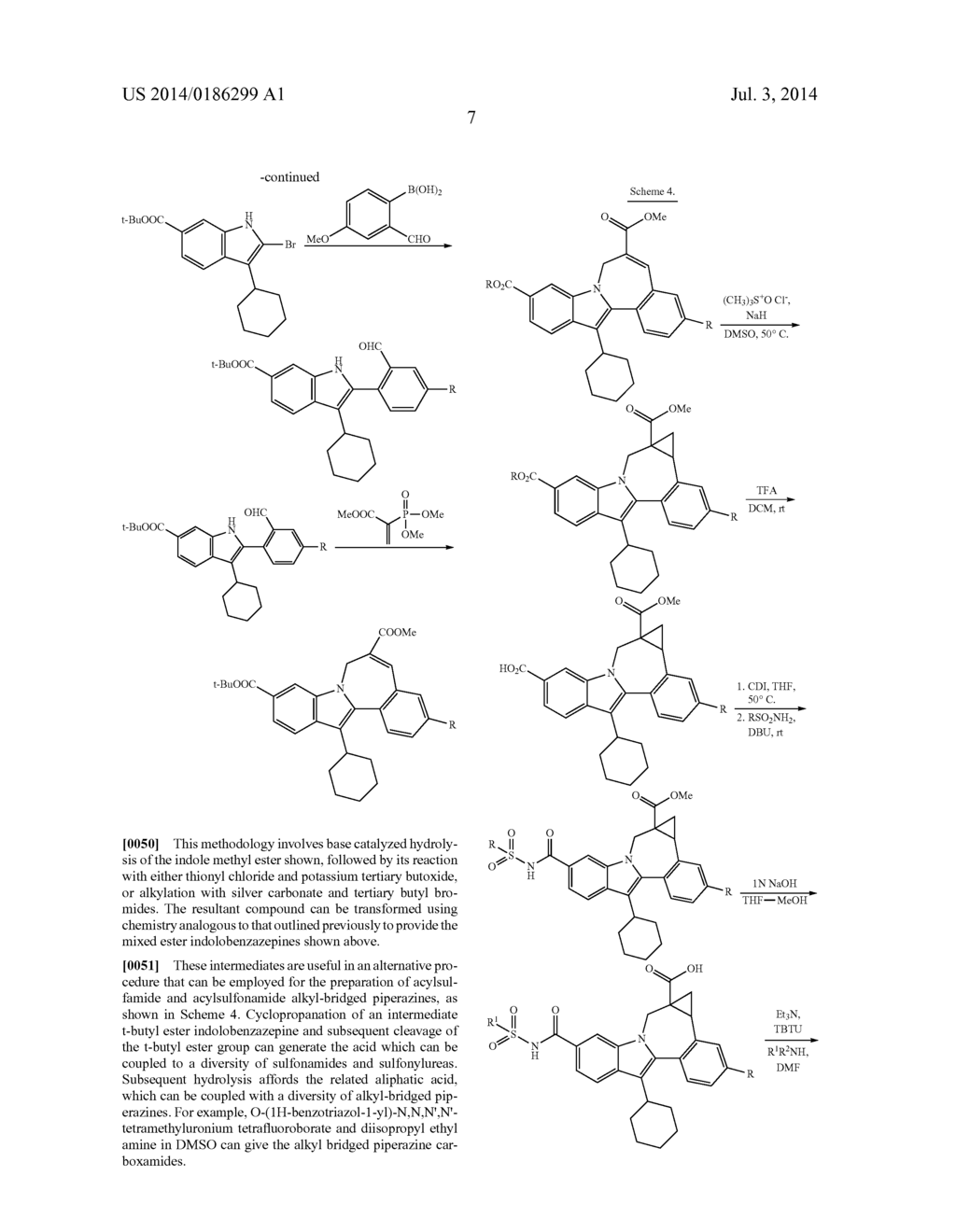 Cyclopropyl Fused Indolobenzazepine HCV NS5B Inhibitors - diagram, schematic, and image 08