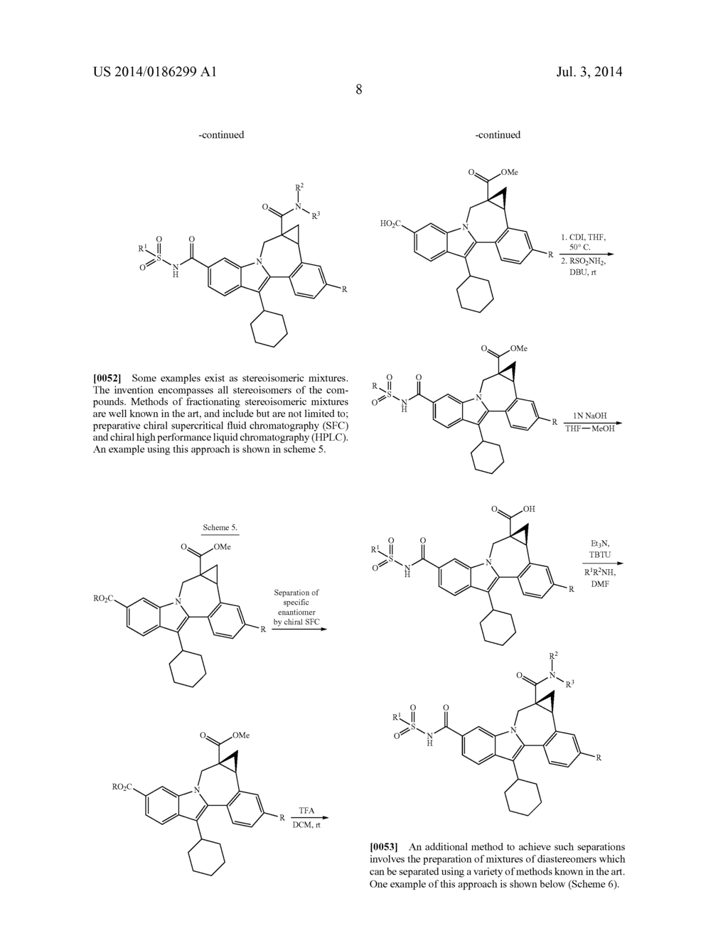 Cyclopropyl Fused Indolobenzazepine HCV NS5B Inhibitors - diagram, schematic, and image 09