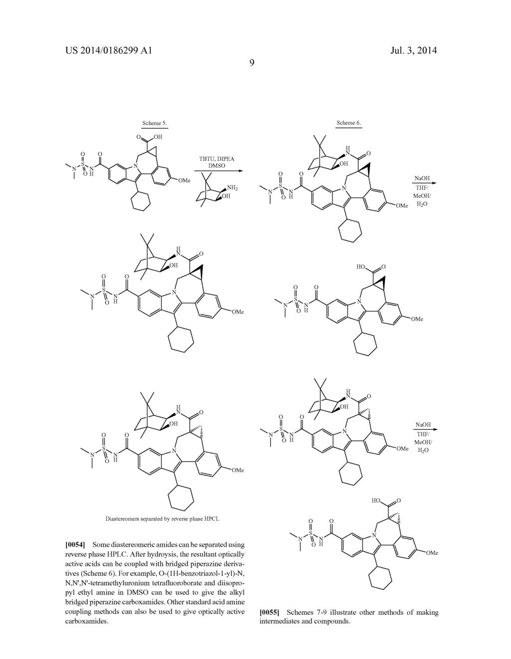 Cyclopropyl Fused Indolobenzazepine HCV NS5B Inhibitors - diagram, schematic, and image 10
