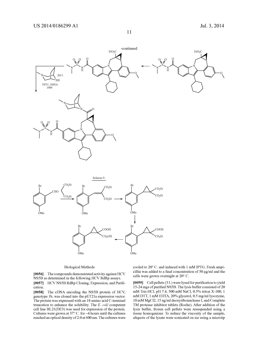 Cyclopropyl Fused Indolobenzazepine HCV NS5B Inhibitors - diagram, schematic, and image 12