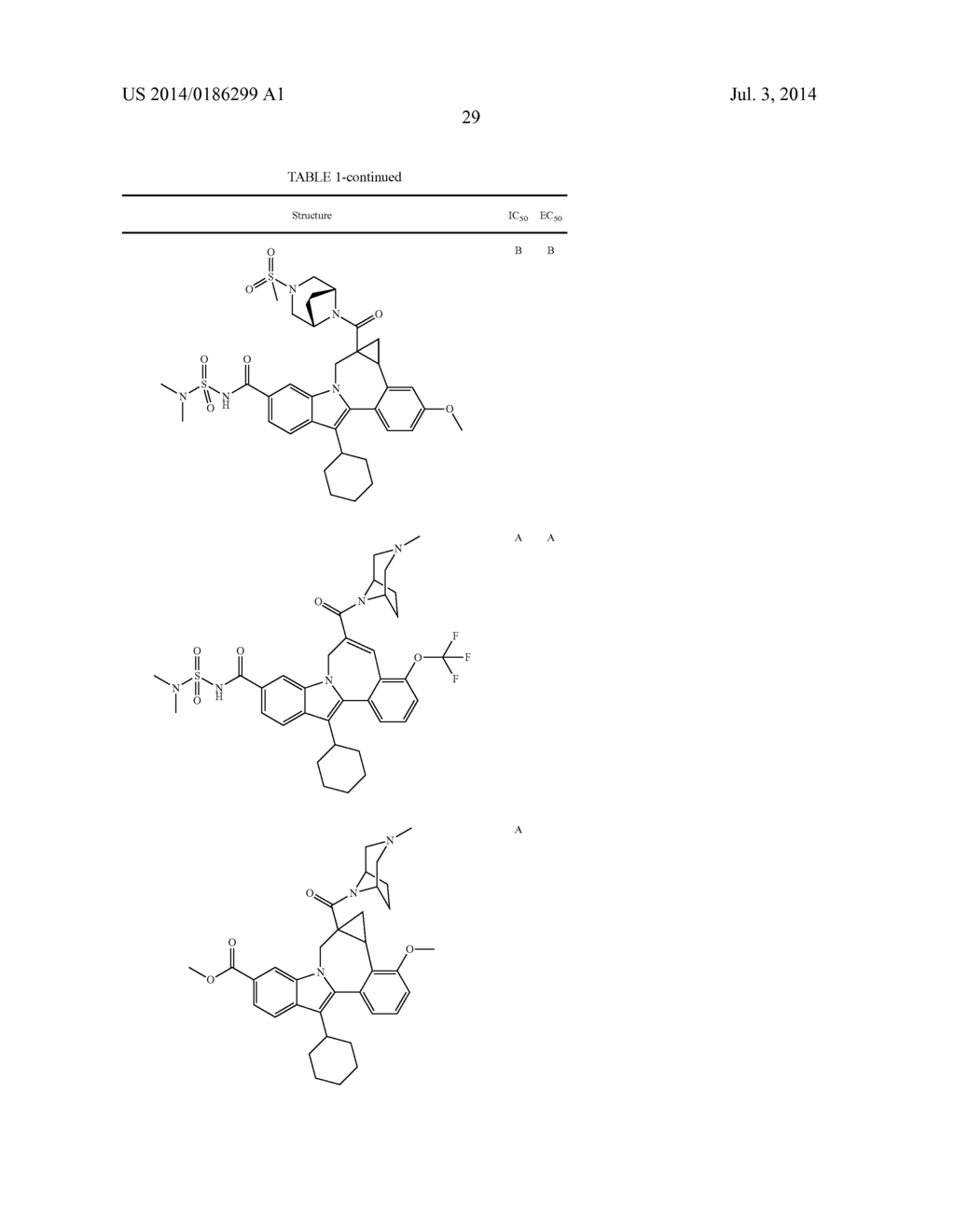 Cyclopropyl Fused Indolobenzazepine HCV NS5B Inhibitors - diagram, schematic, and image 30