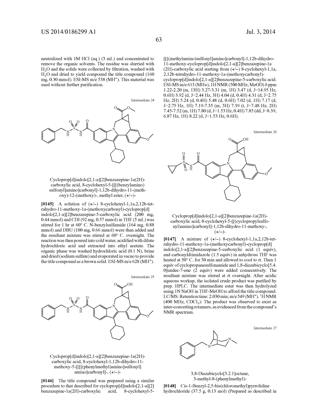 Cyclopropyl Fused Indolobenzazepine HCV NS5B Inhibitors - diagram, schematic, and image 64