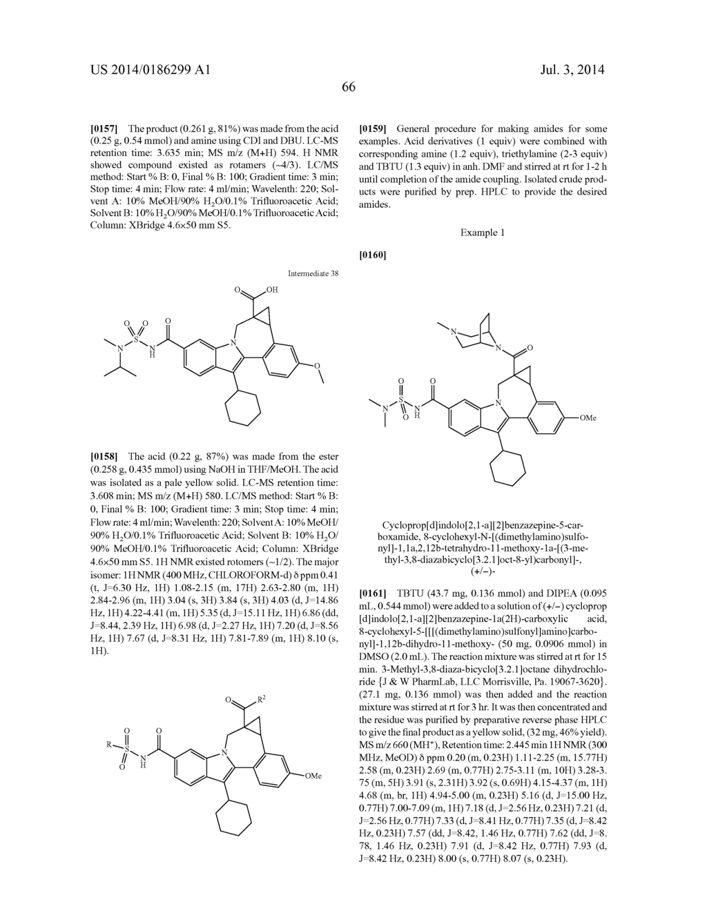 Cyclopropyl Fused Indolobenzazepine HCV NS5B Inhibitors - diagram, schematic, and image 67