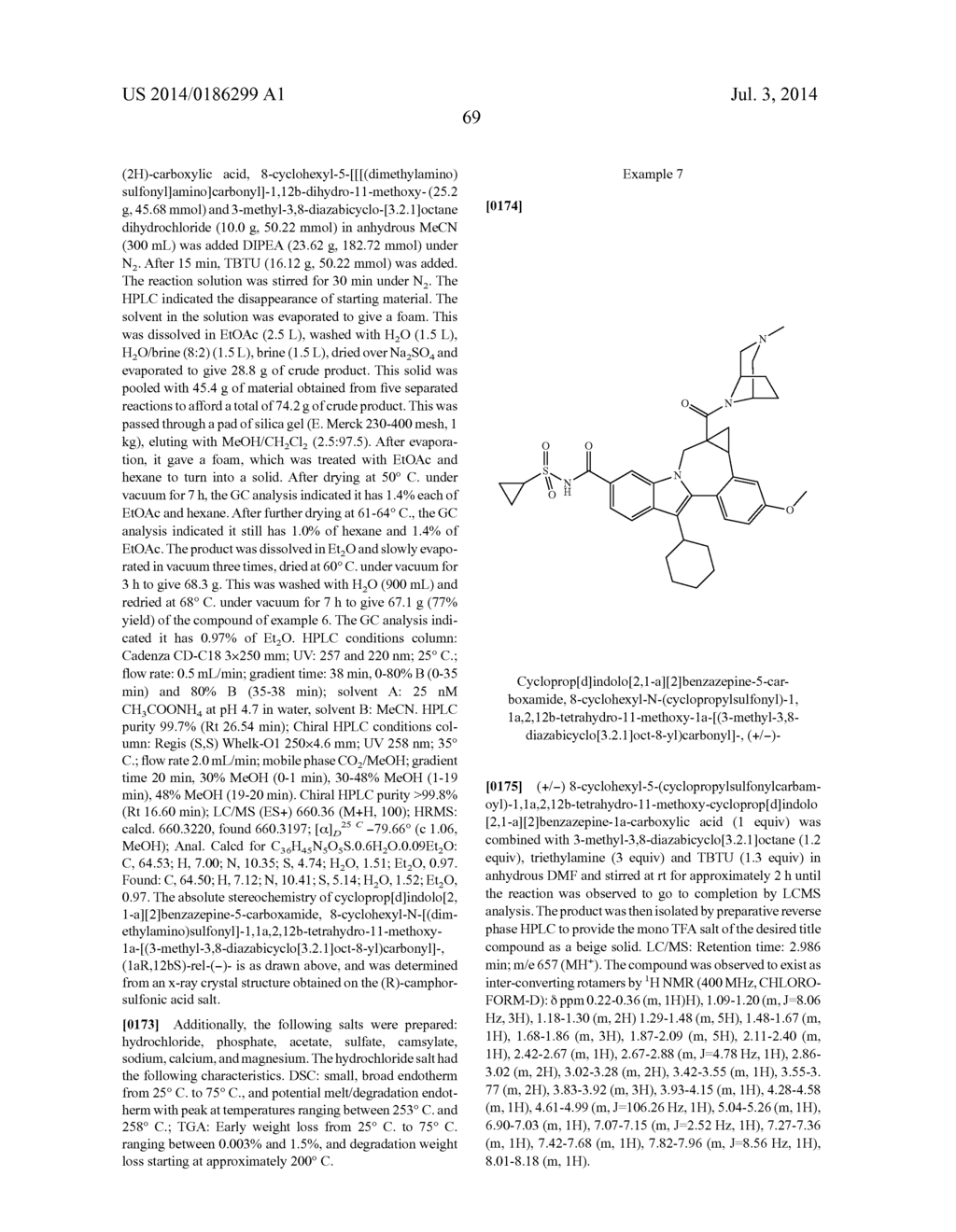 Cyclopropyl Fused Indolobenzazepine HCV NS5B Inhibitors - diagram, schematic, and image 70