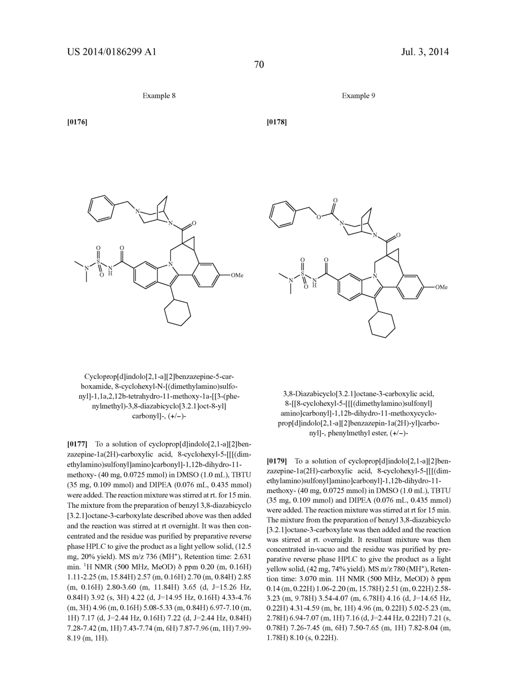 Cyclopropyl Fused Indolobenzazepine HCV NS5B Inhibitors - diagram, schematic, and image 71