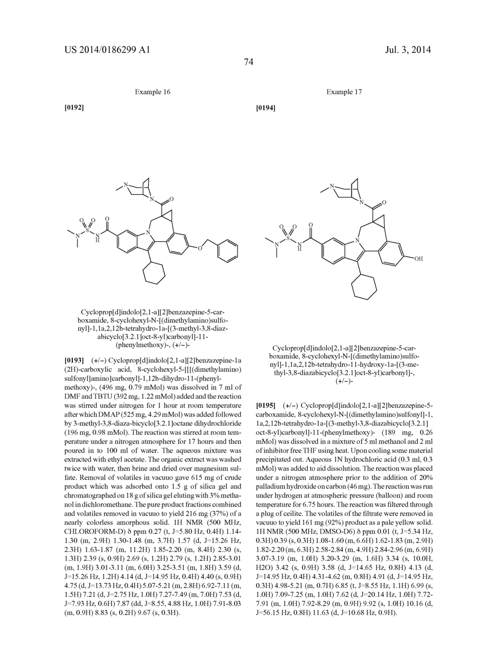 Cyclopropyl Fused Indolobenzazepine HCV NS5B Inhibitors - diagram, schematic, and image 75