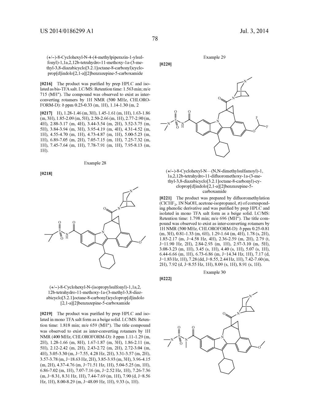Cyclopropyl Fused Indolobenzazepine HCV NS5B Inhibitors - diagram, schematic, and image 79