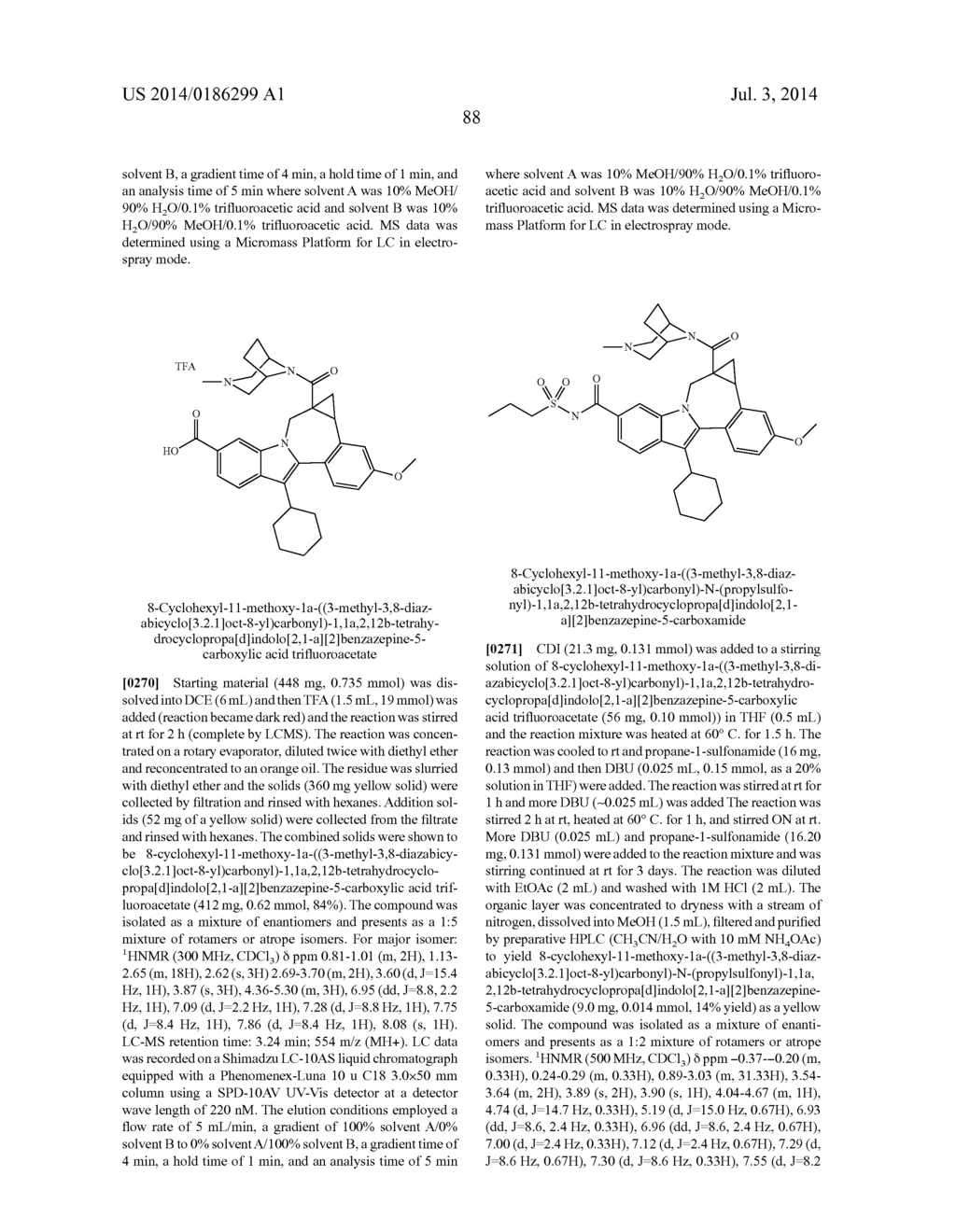 Cyclopropyl Fused Indolobenzazepine HCV NS5B Inhibitors - diagram, schematic, and image 89