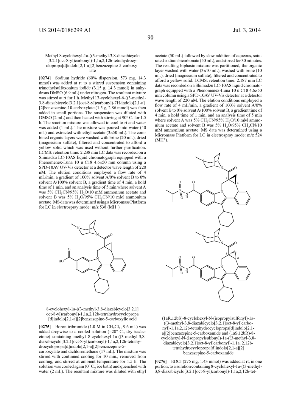 Cyclopropyl Fused Indolobenzazepine HCV NS5B Inhibitors - diagram, schematic, and image 91