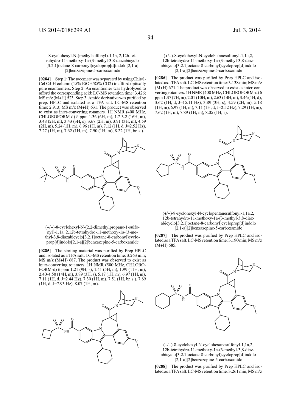 Cyclopropyl Fused Indolobenzazepine HCV NS5B Inhibitors - diagram, schematic, and image 95