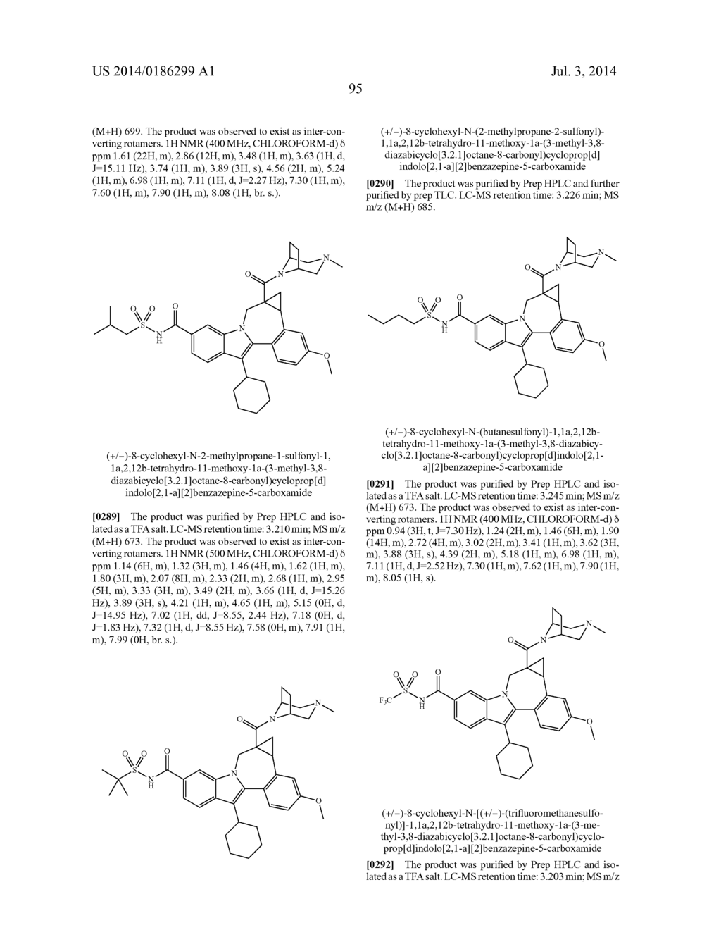 Cyclopropyl Fused Indolobenzazepine HCV NS5B Inhibitors - diagram, schematic, and image 96