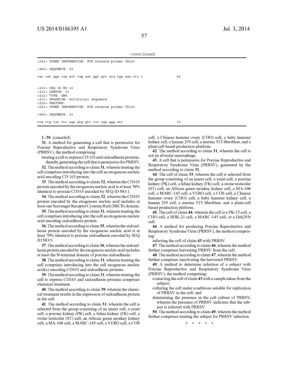 PERMISSIVE CELLS AND USES THEREOF - diagram, schematic, and image 68