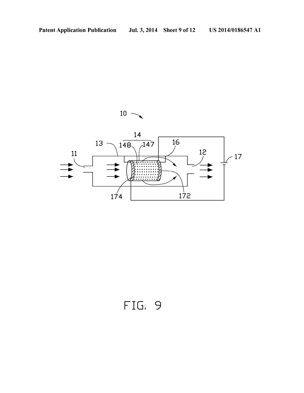 REACTOR AND METHOD FOR GROWING CARBON NANOTUBE USING THE SAME - diagram, schematic, and image 10