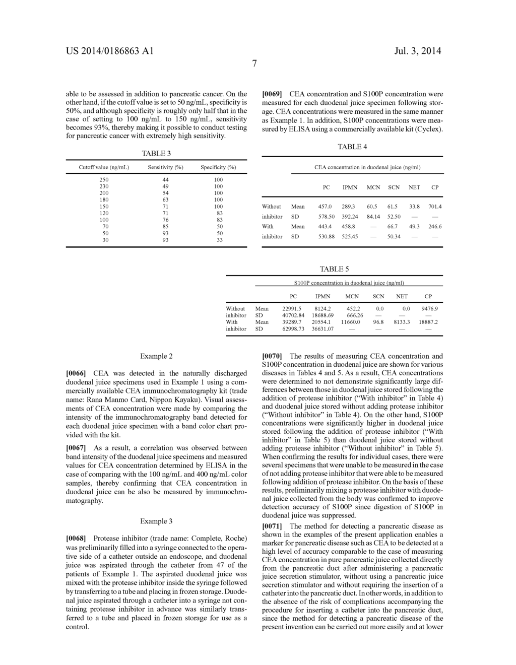 METHOD FOR DETECTING PANCREATIC DISEASE MARKER - diagram, schematic, and image 11