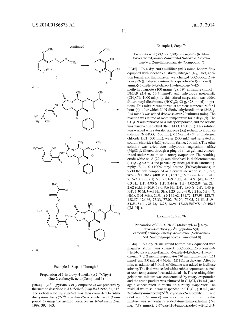 SYNTHESIS AND USE OF ISOTOPICALLY LABELED MACROCYCLIC COMPOUNDS - diagram, schematic, and image 12