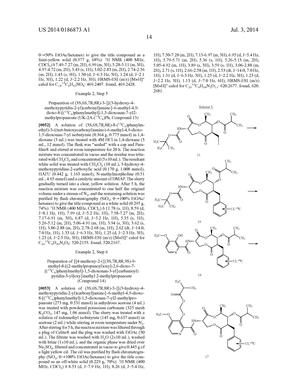 SYNTHESIS AND USE OF ISOTOPICALLY LABELED MACROCYCLIC COMPOUNDS - diagram, schematic, and image 15