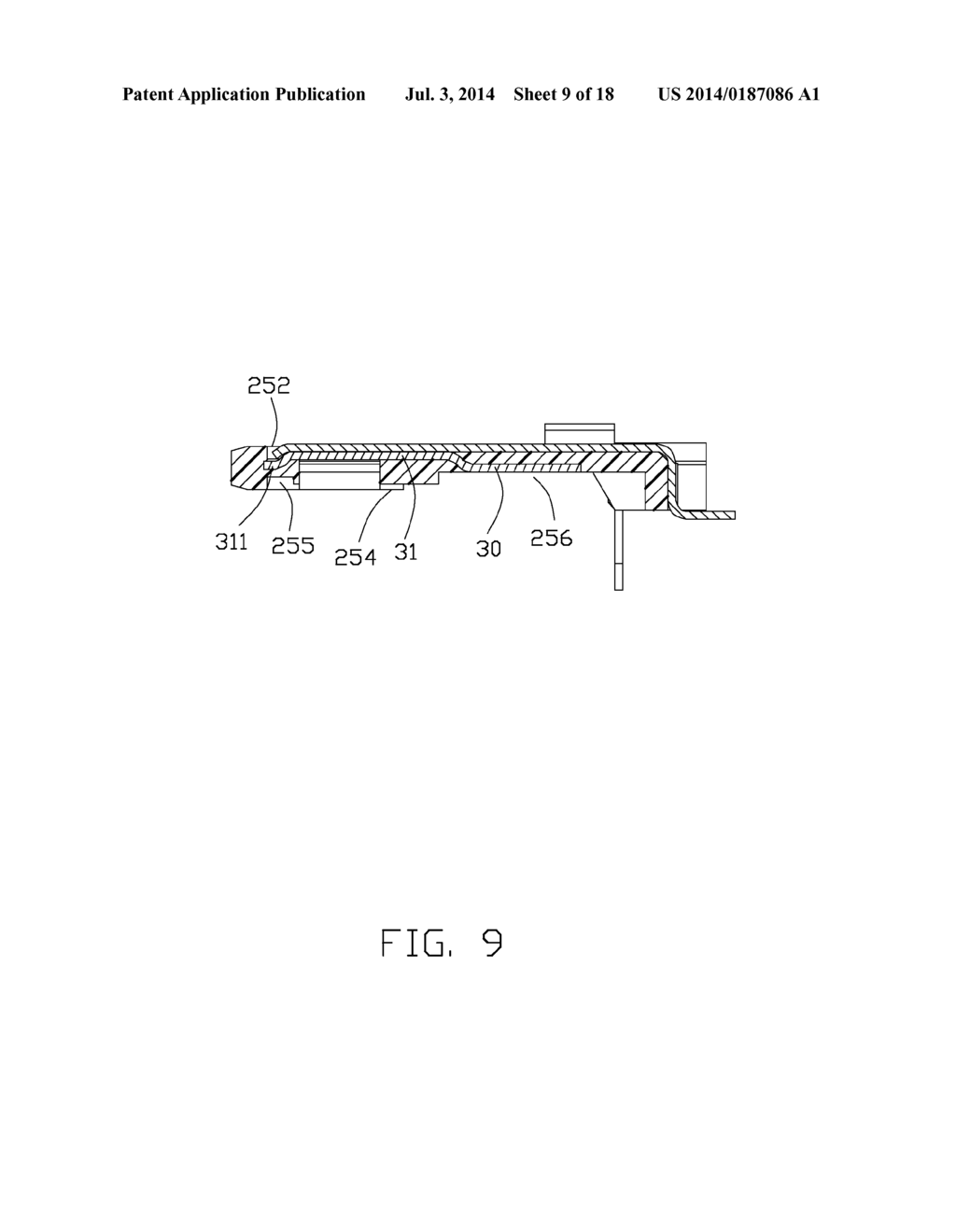 ELECTRICAL CONNECTOR WITH SHIELDING PLATE THEREOF - diagram, schematic, and image 10