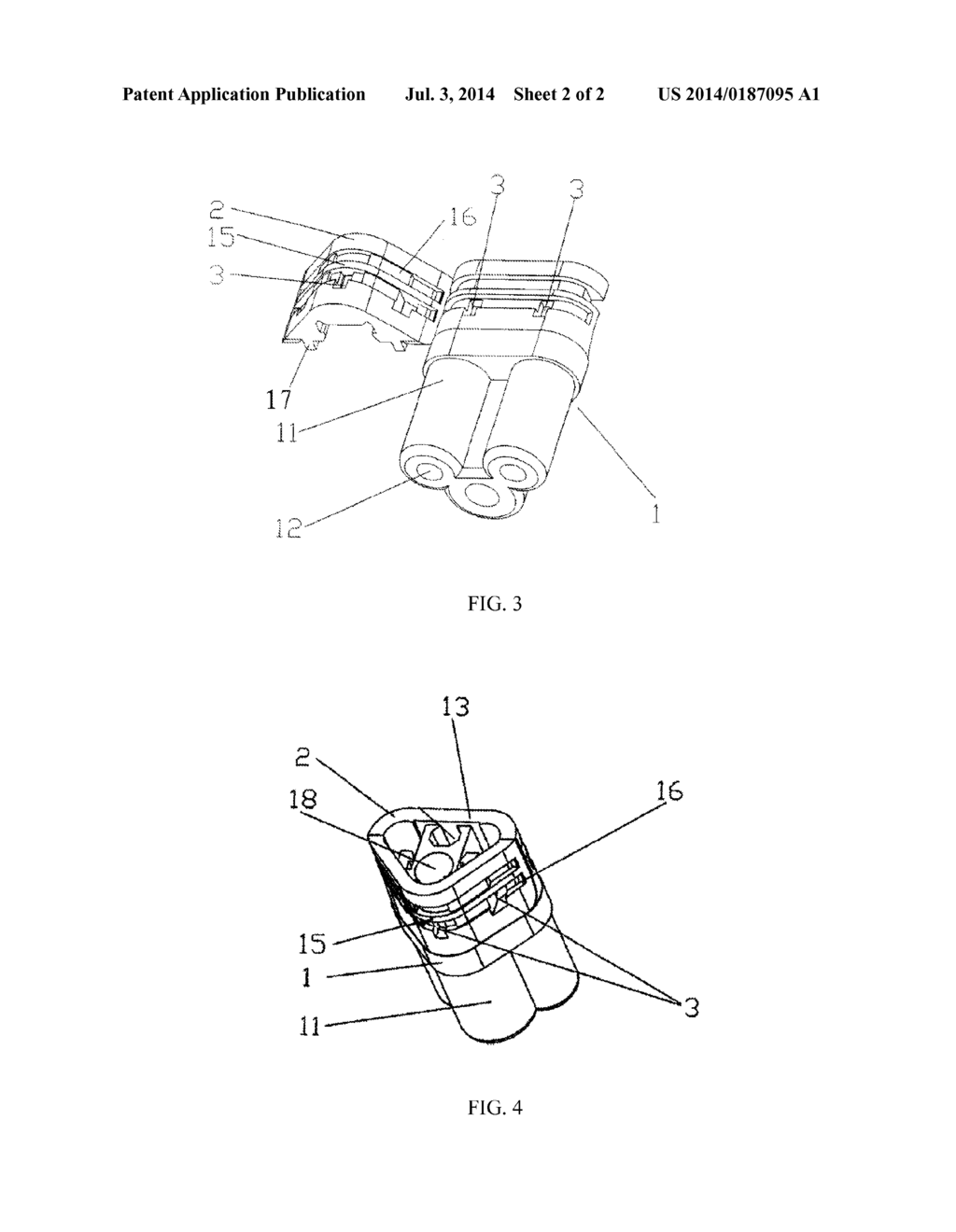 Female Socket for Power Cord - diagram, schematic, and image 03