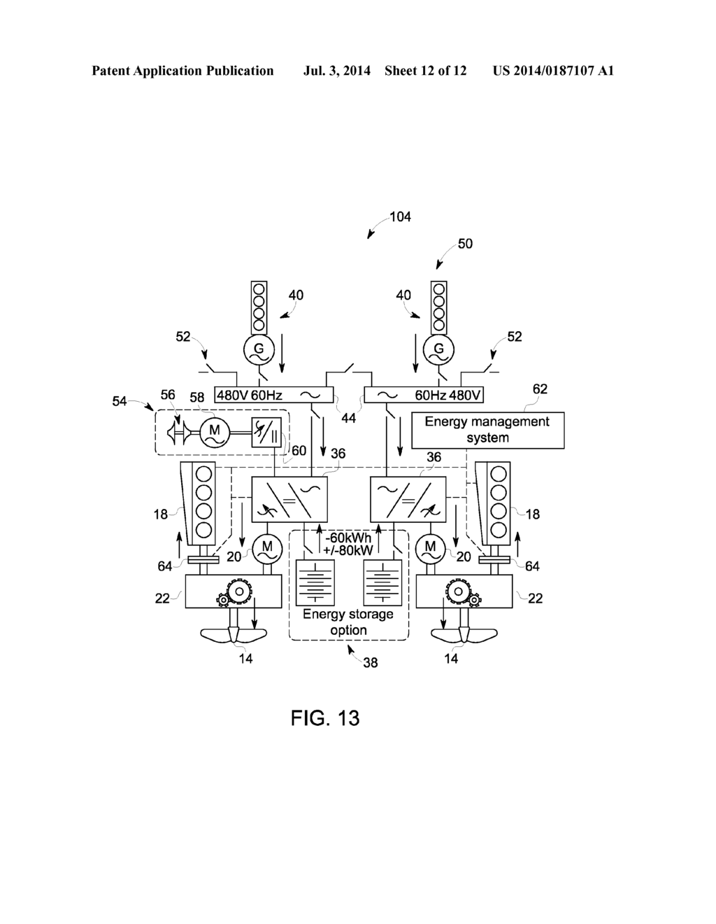 HYBRID POWER AND PROPULSION SYSTEM - diagram, schematic, and image 13