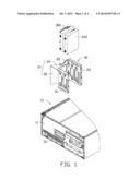 MOUNTING APPARATUS WITH AIR GUIDING DUCT diagram and image