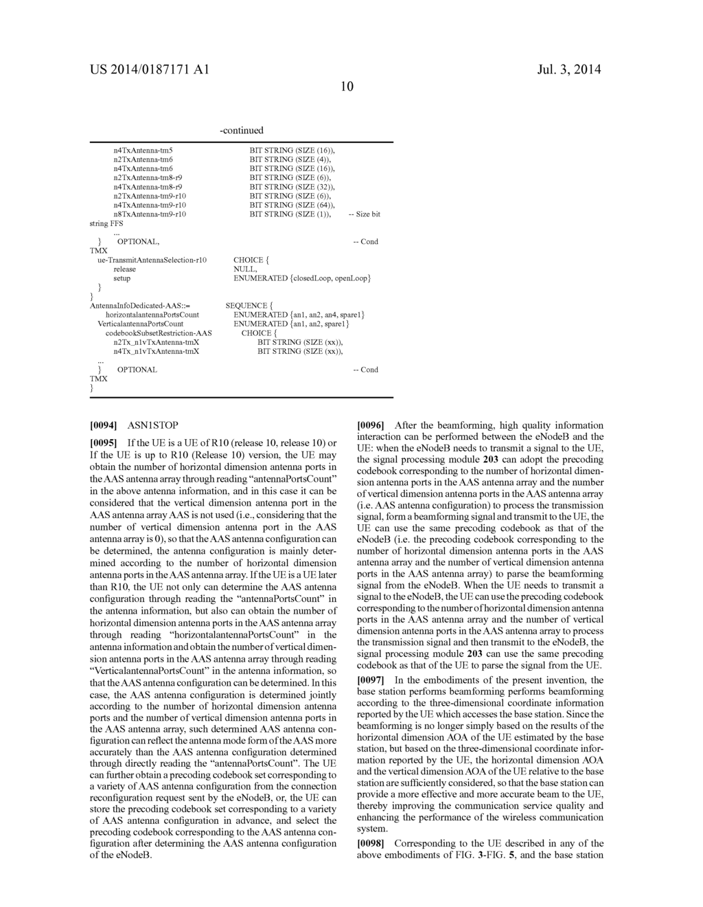 AAS-BASED INFORMATION INTERACTION METHOD, SYSTEM, UE AND BASE STATION - diagram, schematic, and image 18