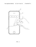 TOUCH-CONTROL ACCESSORY HAVING A CLEANING FUNCTION, CELL PHONE SHIELD WITH     SAID TOUCH-CONTROL ACCESSORY diagram and image