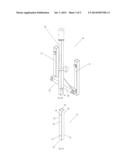 Baseball Training Device For Practicing Hitting diagram and image