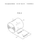 METHOD FOR HEAT SEALING ZIPPER TAPE, METHOD FOR MANUFACTURING FILM ROLL     HAVING ZIPPER TAPE, AND METHOD FOR MANUFACTURING PACKAGING HAVING ZIPPER     TAPE diagram and image