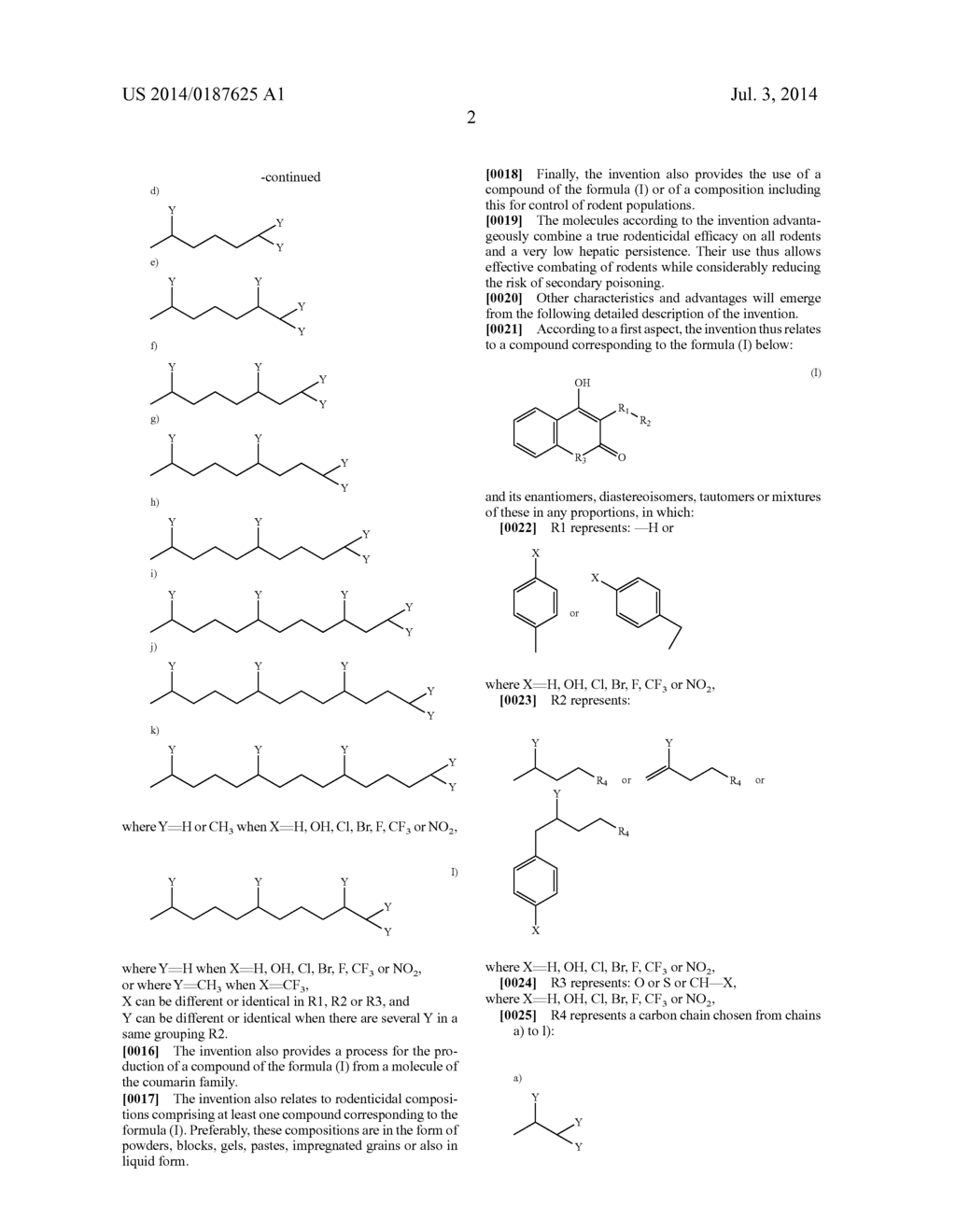 RODENTICIDAL COMPOUND, COMPOSITION INCLUDING SAME AND USE FOR COMBATING     RODENT PESTS - diagram, schematic, and image 03