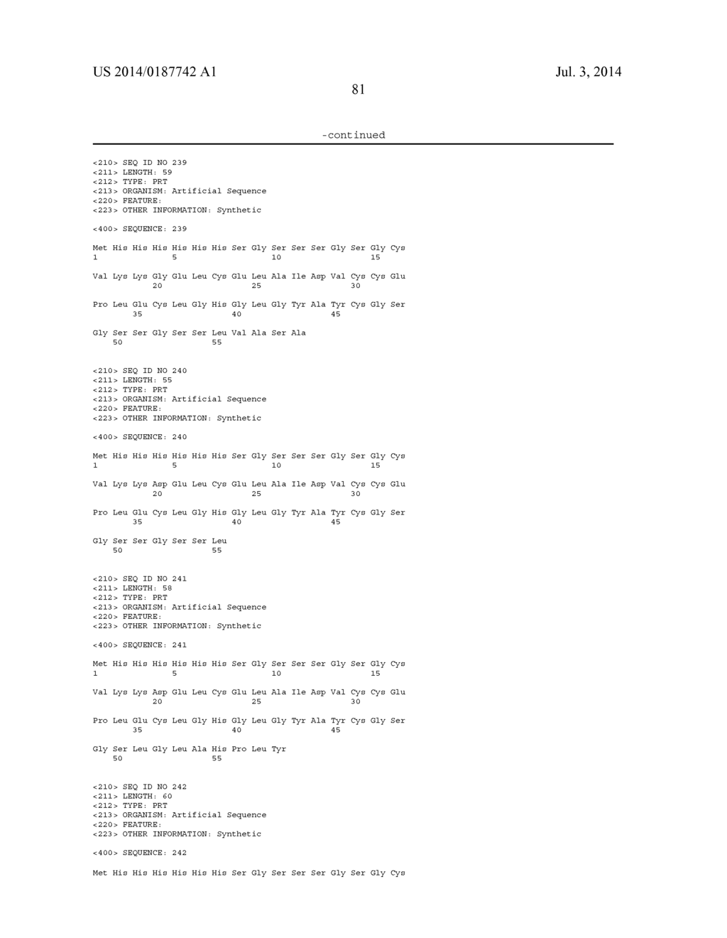 Methods for Purifying Pertussis Toxin and Peptides Useful Therefor - diagram, schematic, and image 110