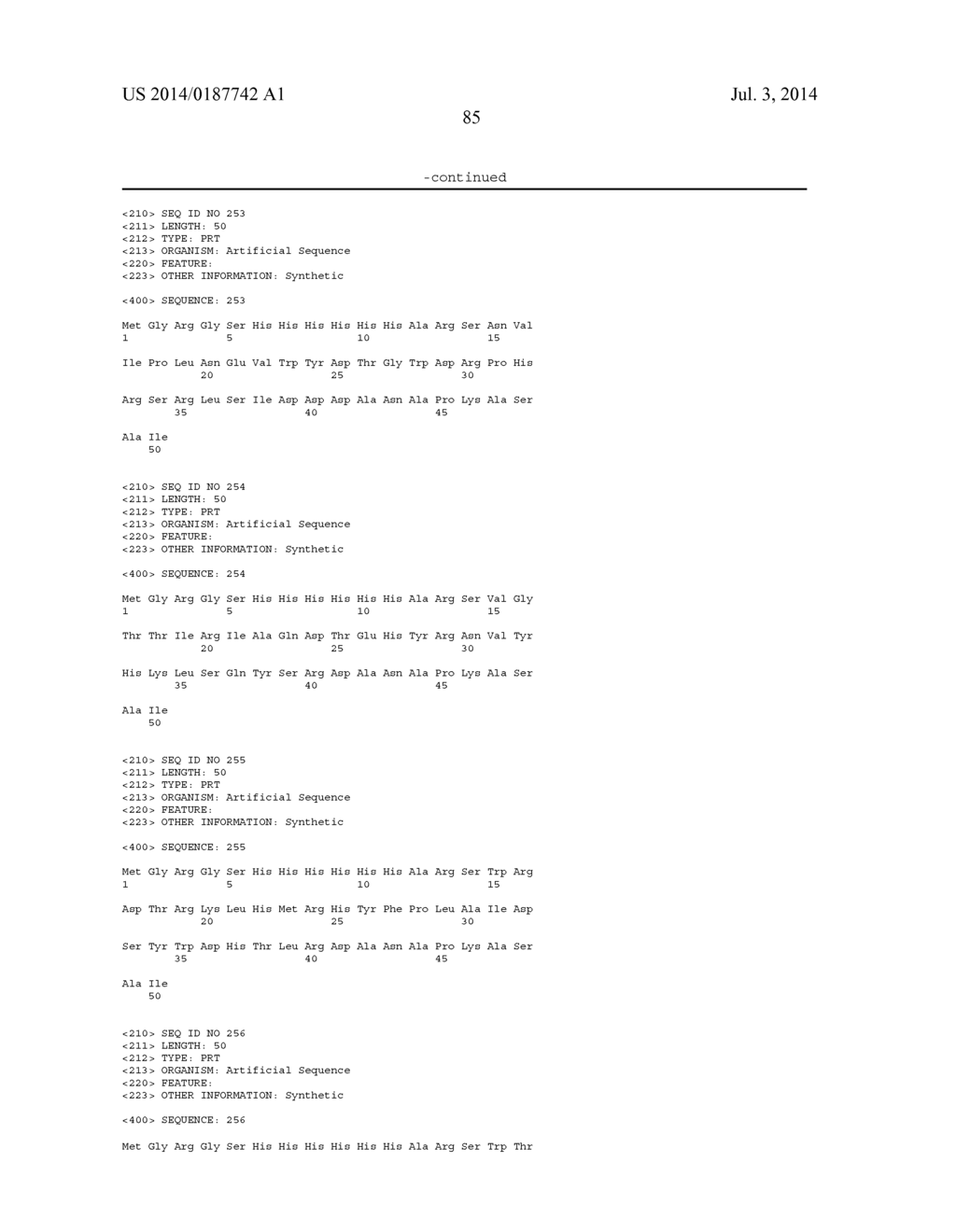 Methods for Purifying Pertussis Toxin and Peptides Useful Therefor - diagram, schematic, and image 114