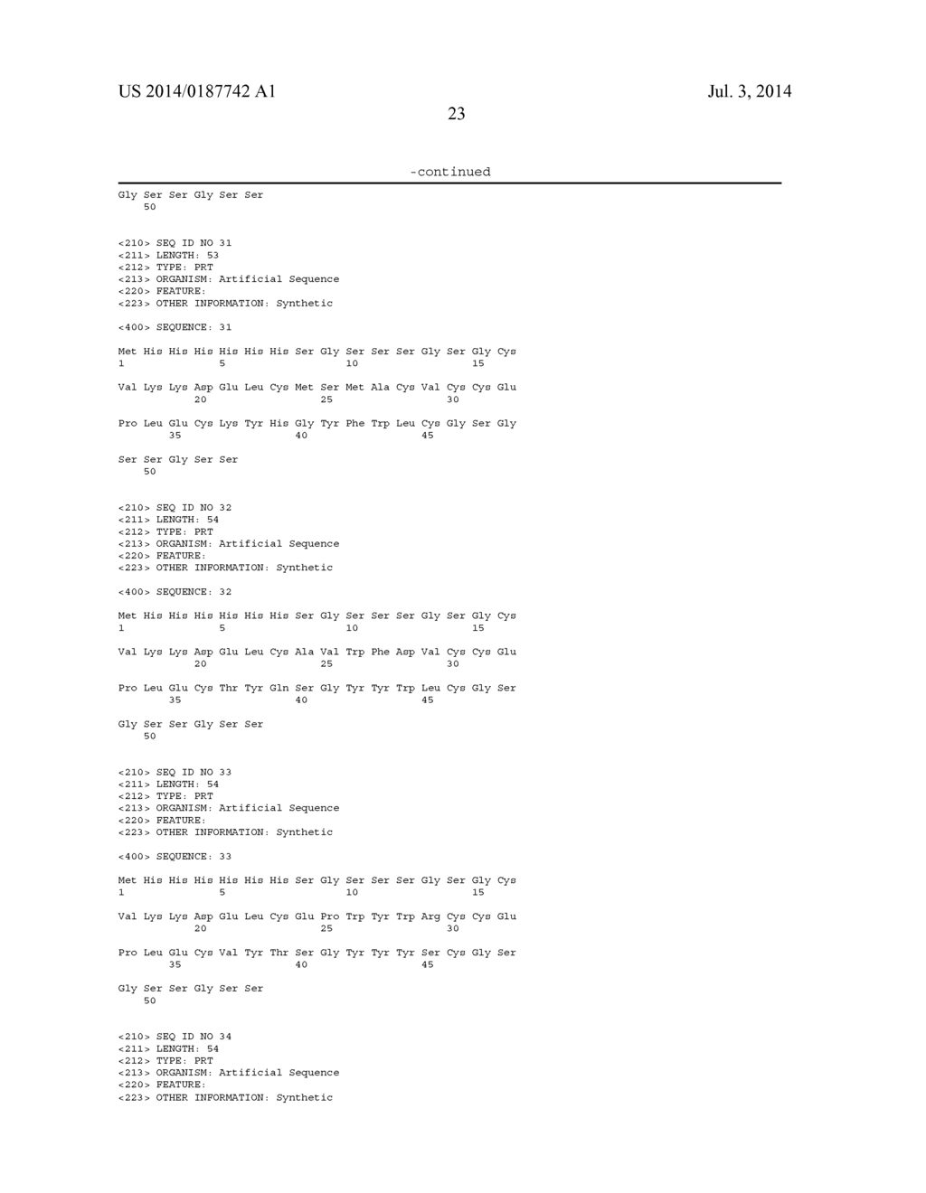 Methods for Purifying Pertussis Toxin and Peptides Useful Therefor - diagram, schematic, and image 52