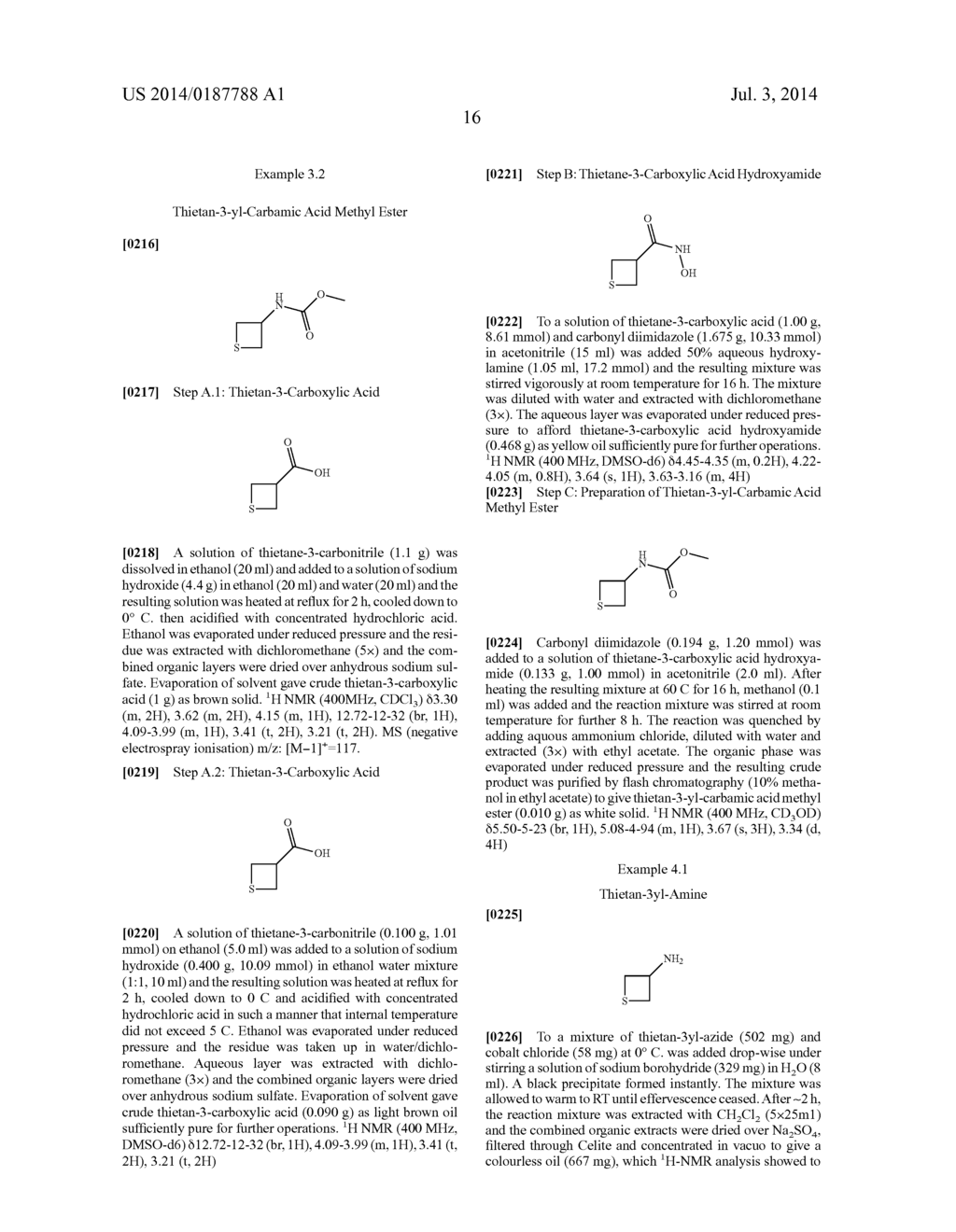 PROCESSES FOR THE PREPARATION OF THIETANAMINE - diagram, schematic, and image 17