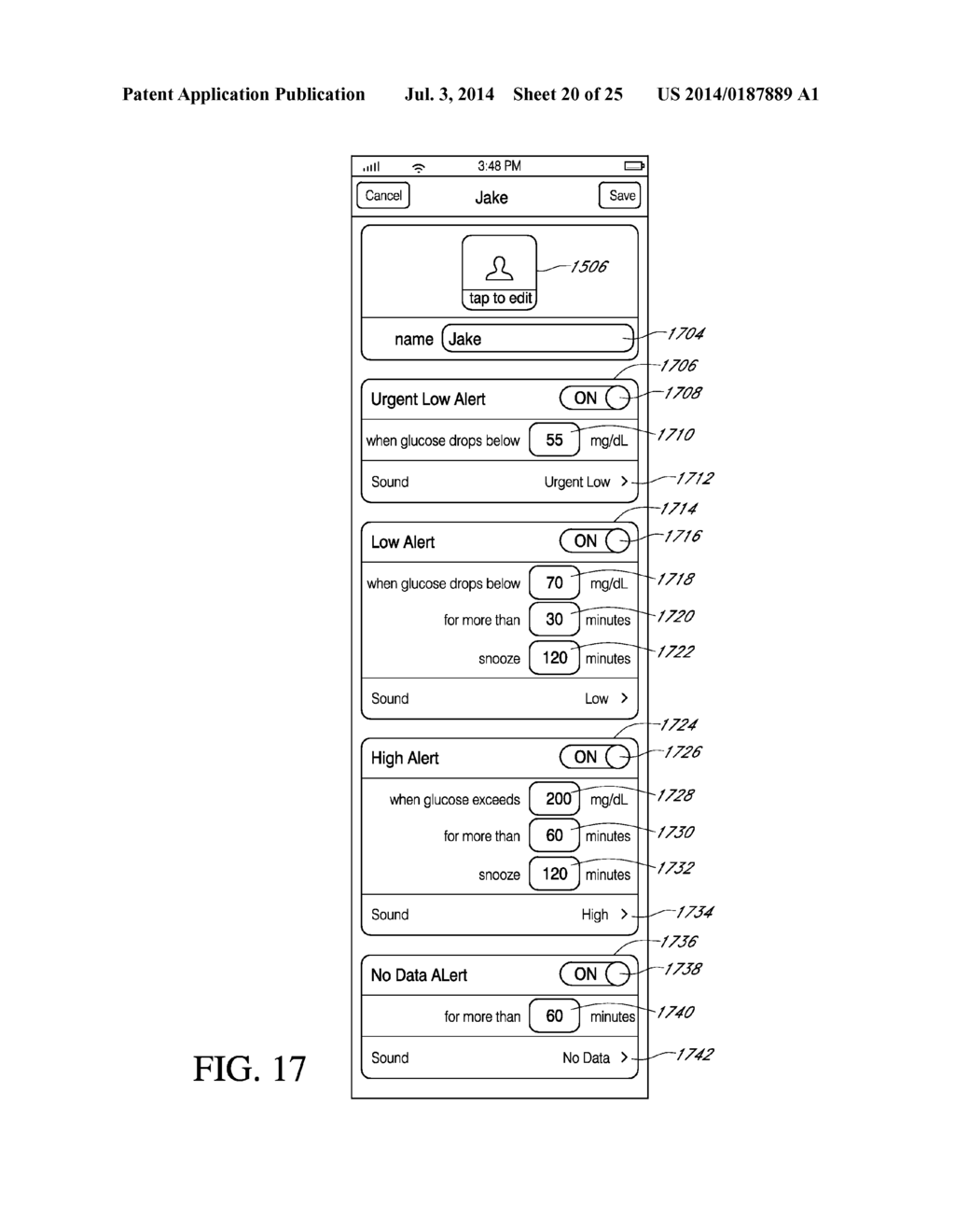 REMOTE MONITORING OF ANALYTE MEASUREMENTS - diagram, schematic, and image 21