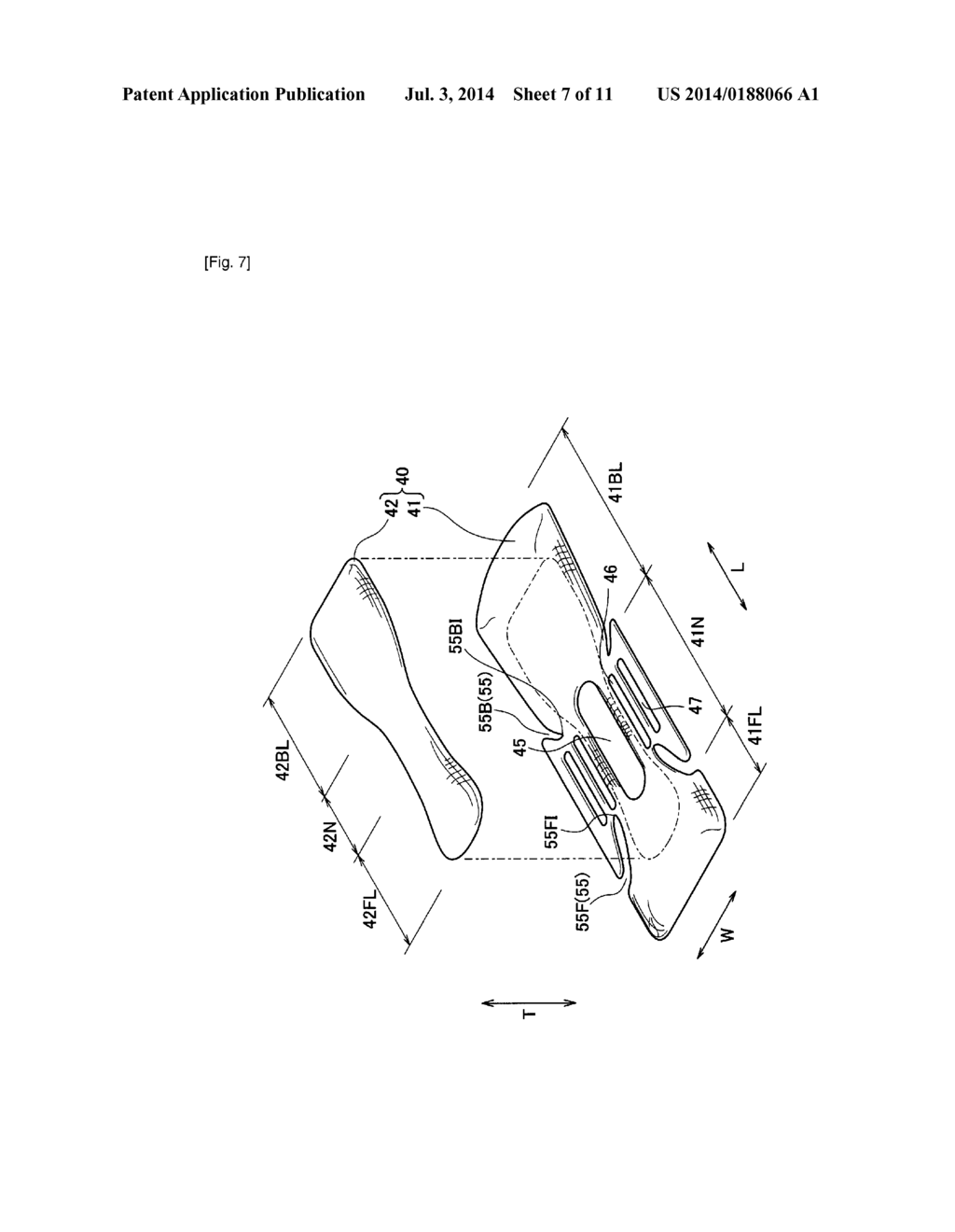 DISPOSABLE WEARING ARTICLE - diagram, schematic, and image 08