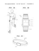 EXERCISE INFORMATION DISPLAY SYSTEM, EXERCISE INFORMATION DISPLAY METHOD,     AND COMPUTER-READABLE STORAGE MEDIUM HAVING EXERCISE INFORMATION DISPLAY     PROGRAM STORED THEREON diagram and image