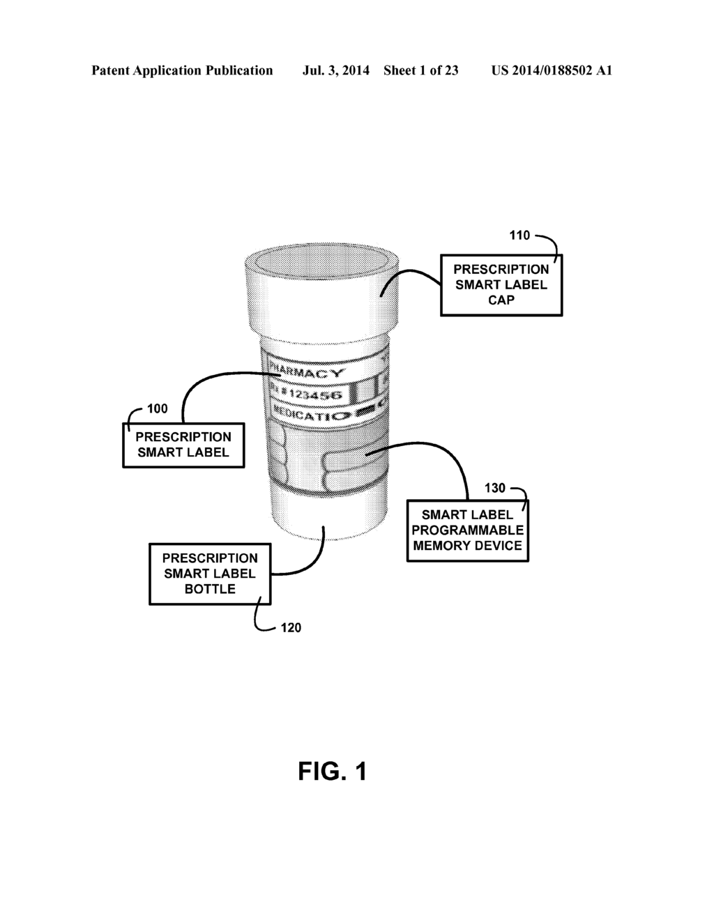 PRESCRIPTION SMART LABEL SYSTEM - diagram, schematic, and image 02