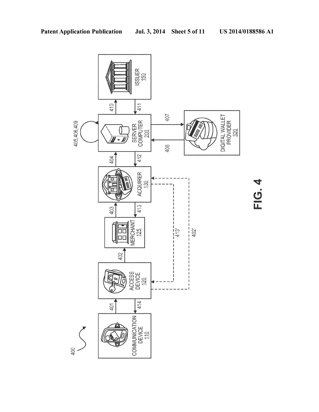 TOKENIZATION AND THIRD-PARTY INTERACTION - diagram, schematic, and image 06