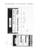 Mobile billboard structure and platform for smartphone APP messaging     system interface diagram and image