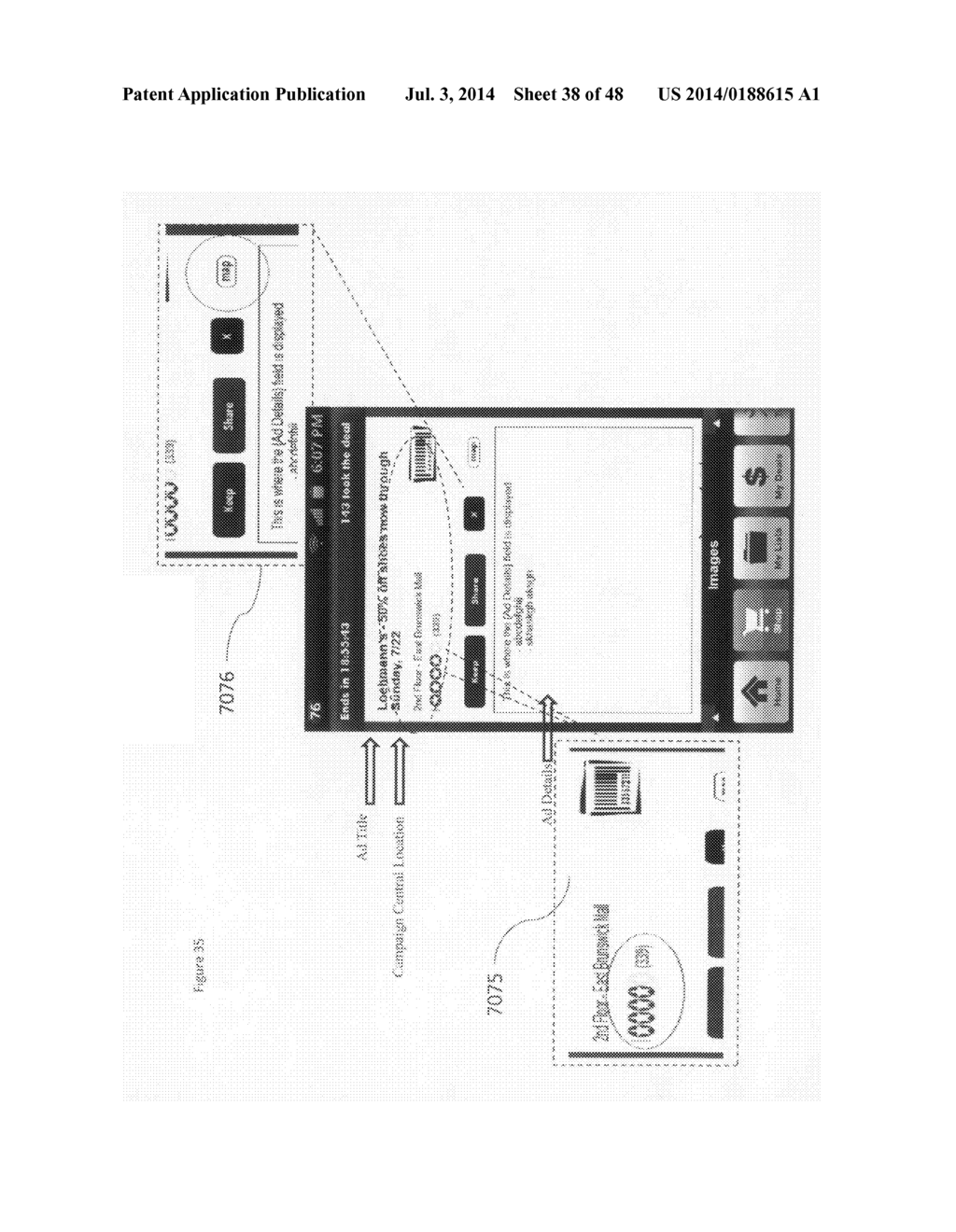 Mobile billboard structure and platform for smartphone APP messaging     system interface - diagram, schematic, and image 39