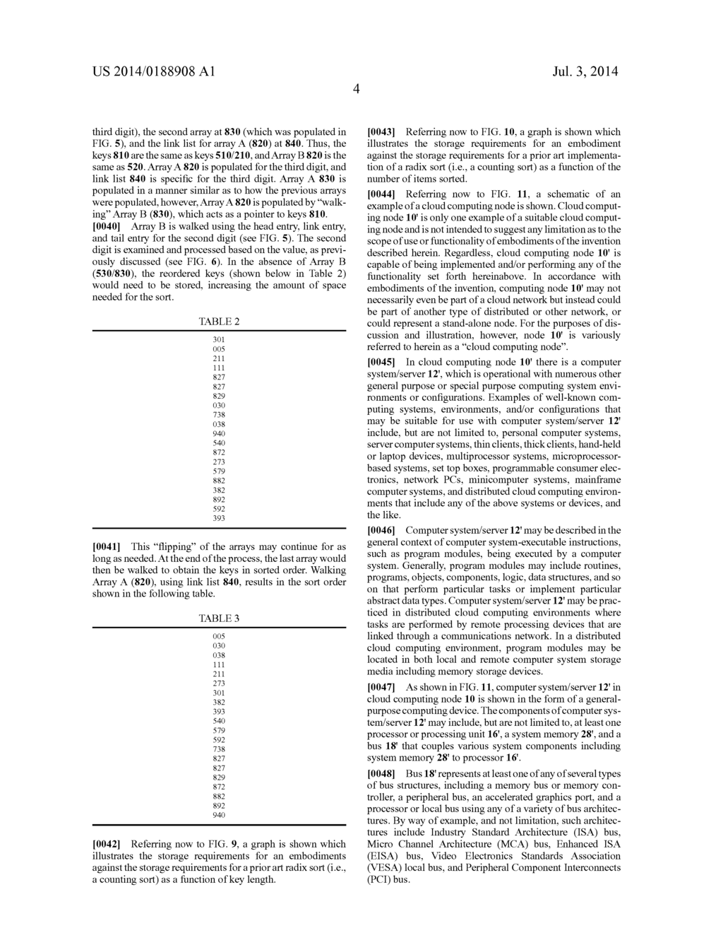 RADIX SORT WITH READ-ONLY KEY - diagram, schematic, and image 18