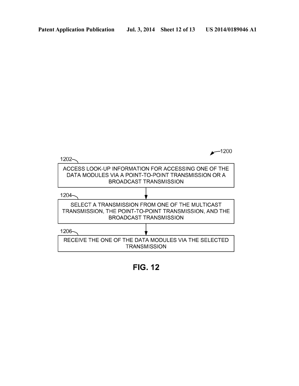 HIGHLY-SCALABLE DATA TRANSMISSION - diagram, schematic, and image 13