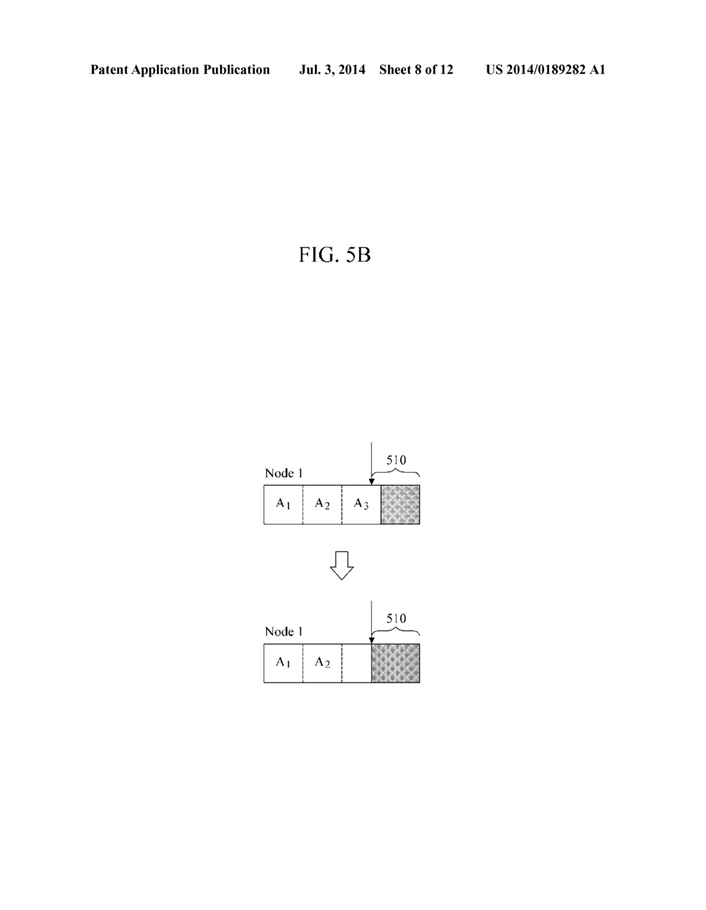 STORAGE SYSTEM AND METHOD OF ADJUSTING SPARE MEMORY SPACE IN STORAGE     SYSTEM - diagram, schematic, and image 09
